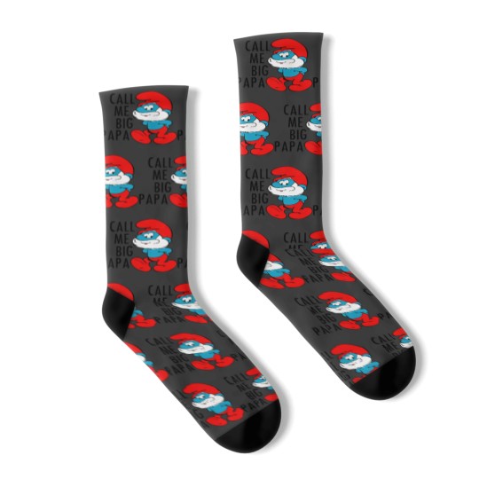 Discover Papa Smurf 1 Socks