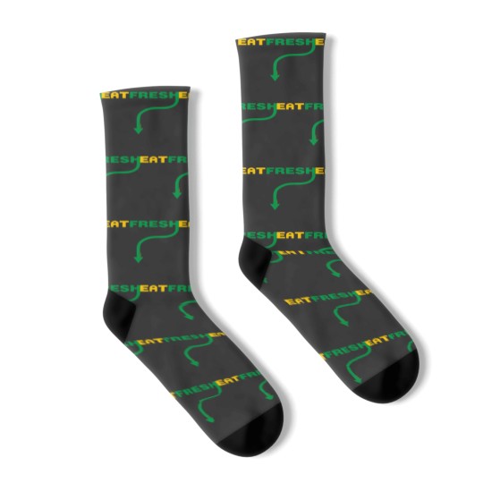 Discover Eat Fresh Socks