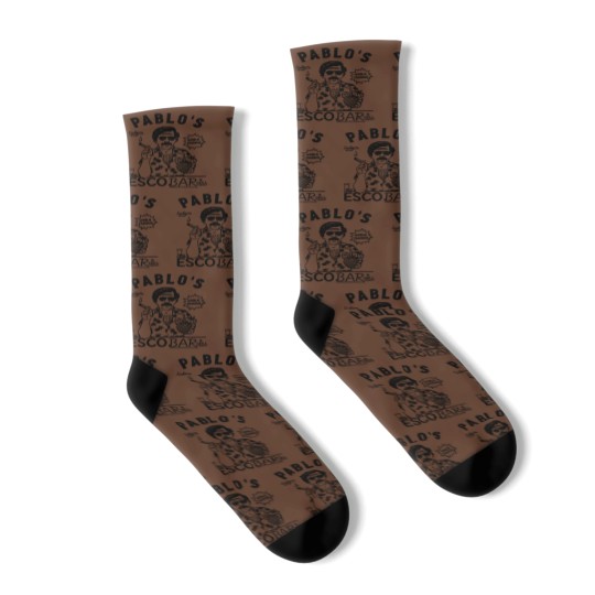 Discover Pablo Escobar Famous Bar Socks