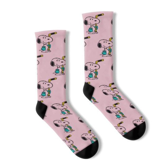 Discover Snoopy Ice Hockey Socks