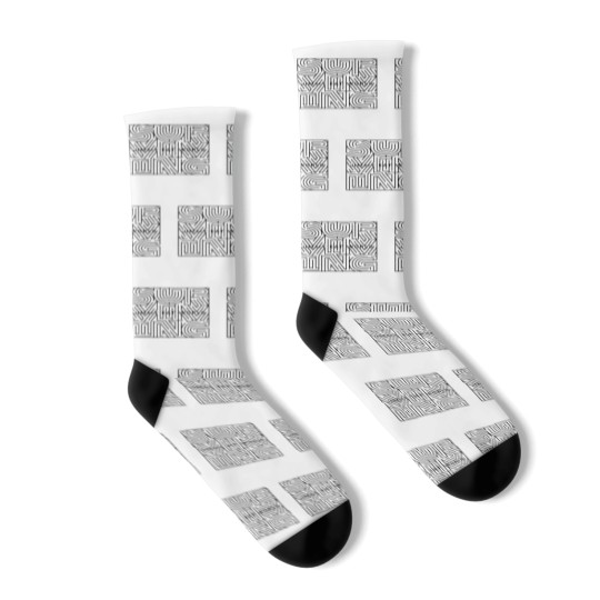 Discover LABIRIN WORDS JIMMY EAT WORLD Socks