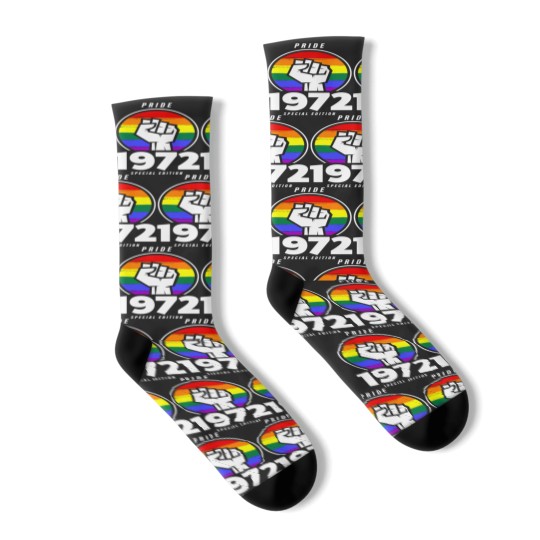 Discover 1972 Birthday Gay Pride LGBT Socks