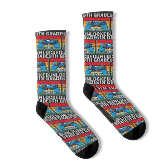 Discover 9th Grade Level Unlocked First year of High School Socks