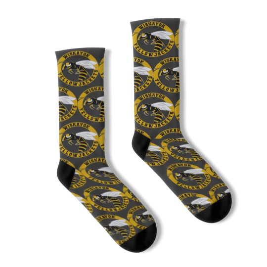 Discover Wiskayok Yellowjackets Socks