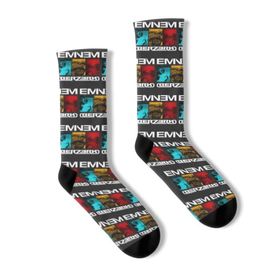 Discover Braado Men's Eminem Berzerk Socks