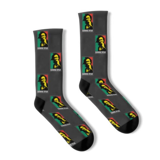 Discover Burning Spear Socks Gift Set