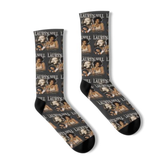 Discover Lauryn Hill Unisex Socks Match Jordan 3 Palomino Socks