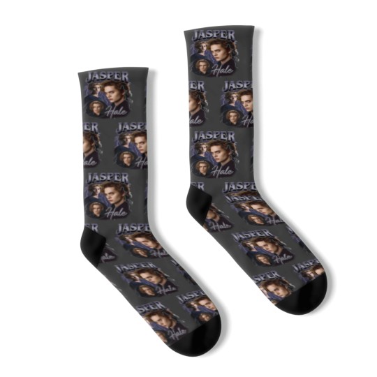 Discover Vintage Jasper Hale Twilight Saga Sock