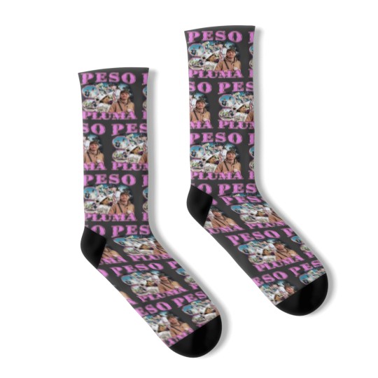 Discover Peso Pluma Music Socks, Peso Pluma Merch