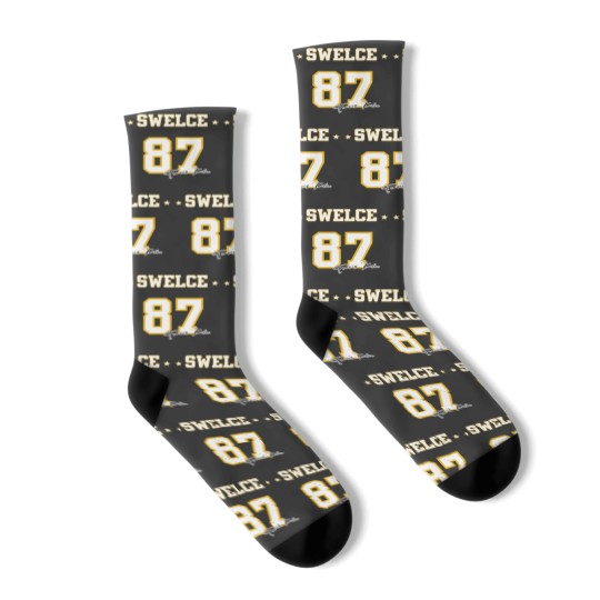 Discover Swelce Jersey, Swift Kelce Socks, Womens Chiefs Fan Socks