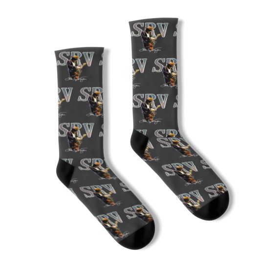 Discover Stevie Ray Vaughan legends never die Essential Socks