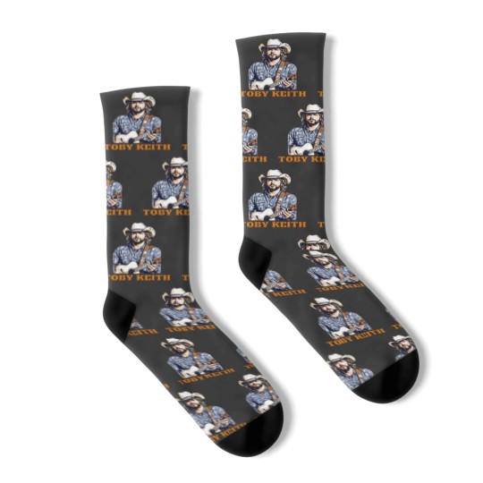 Discover American Country Music Singer Toby Keith Socks