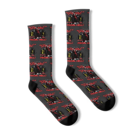 Discover Pearl Welcome To The Farm From Hell Socks, Pearl Horror A24 Movie