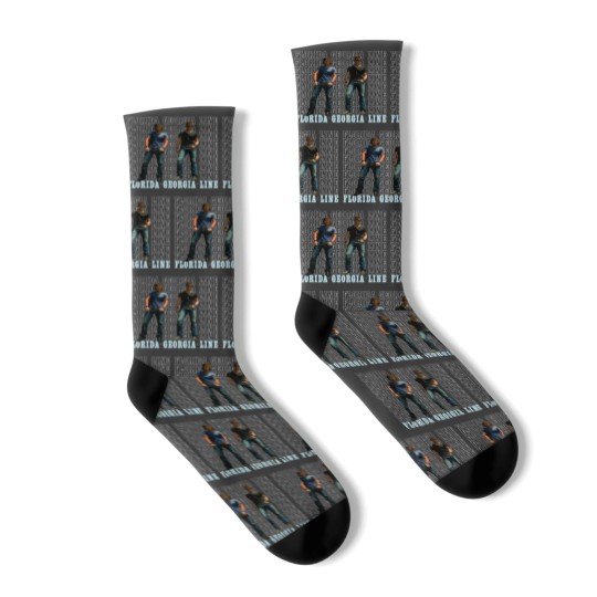 Discover Florida Georgia Line 2013 tour black Socks - small