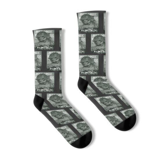Discover Melanie Funny Socks, Martinez graphic Album Socks, Portals Tour 2023 Socks