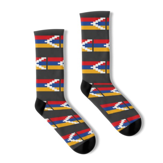 Discover flag artsakh Socks