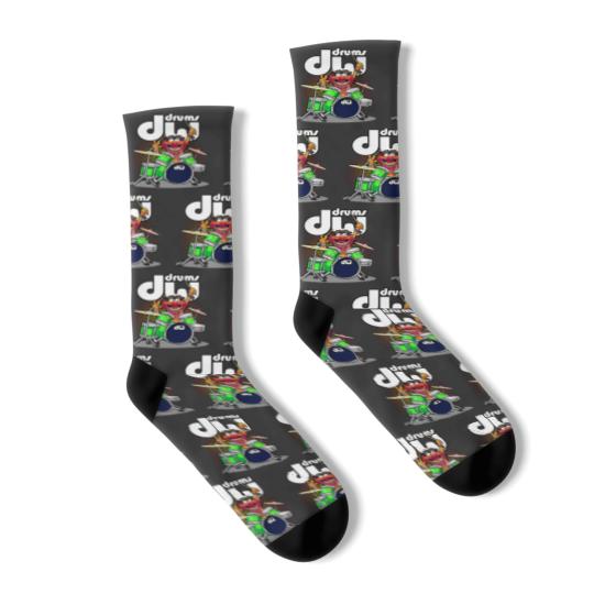 Discover ANIMAL DRUMMER DW GREEN DRUMS Classic Socks