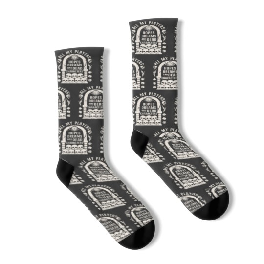 Discover Dungeon Master Socks - D&D Gift