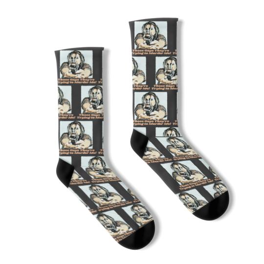 Discover White Lotus Tanya/Gays Socks, White Lotus Socks
