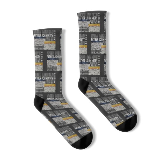 Discover Father John Mistyy Music Socks, Vintage 90s World Tour 2023 Socks
