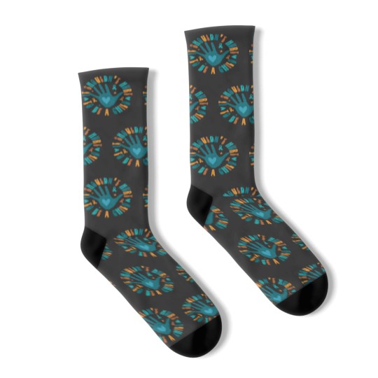 Discover Child Abuse Awareness Socks, Domestic Violence Mental Health