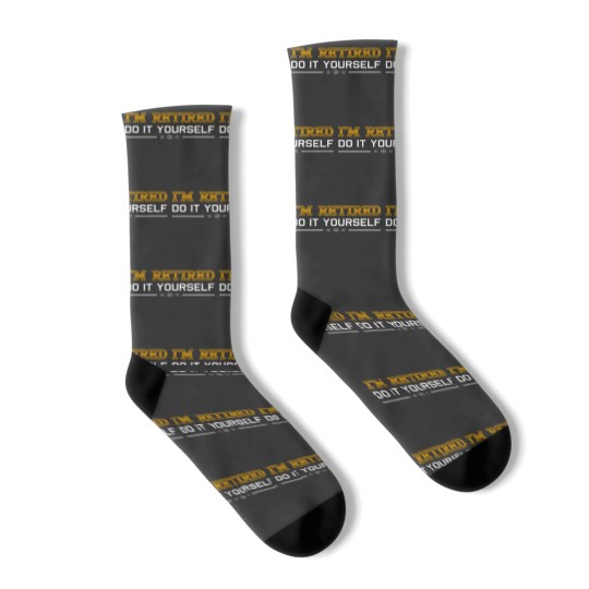 Discover Retirement DIY Socks