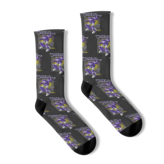 Discover Transformers Shockwave Purple Socks, Transformers Rise of the Beasts Socks