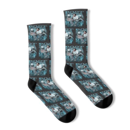 Discover Post Malone Rap Socks, Post Malone Sad Bootleg