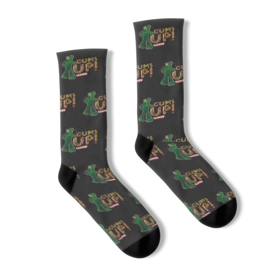 Discover Gumby Gums Up Socks