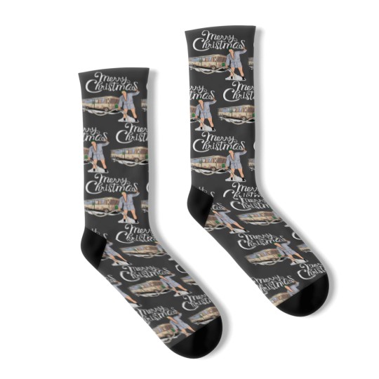 Discover Shitters Full Christmas Vacation Socks