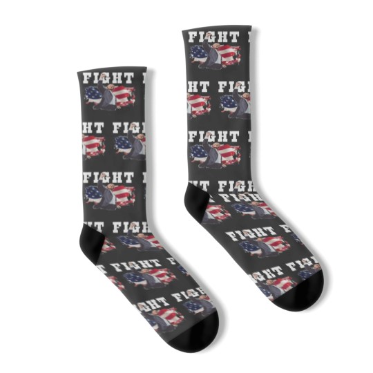 Discover Trump Shooting Socks - Fun Footwear Accessory