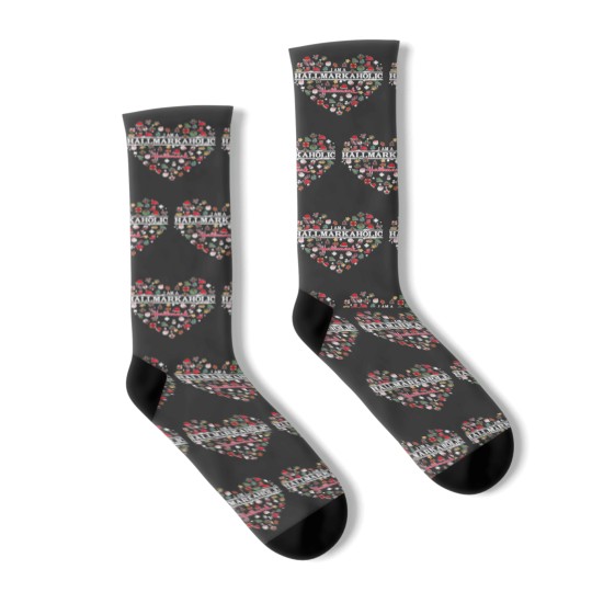 Discover Hallmarkaholic Socks, I Am A Hallmarkaholic Socks