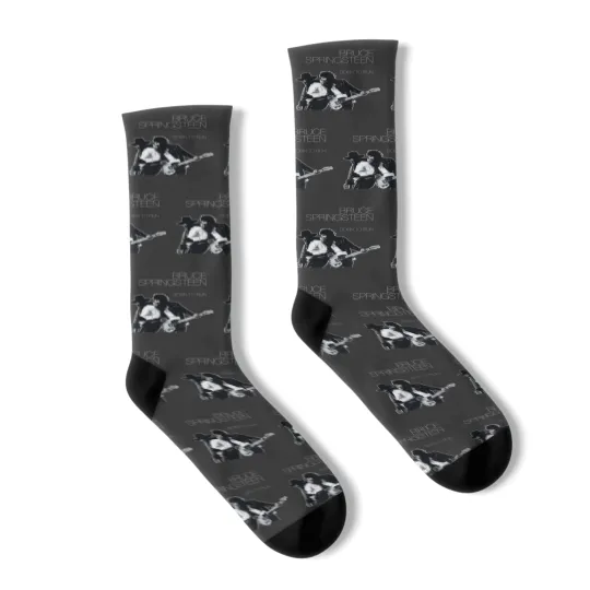 Discover Bruce Springsteen Born To Run Black Socks