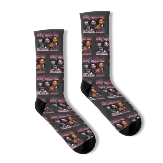 Discover Kendrick Lamar Not Like Us Album 2024 Gift For Fan Socks