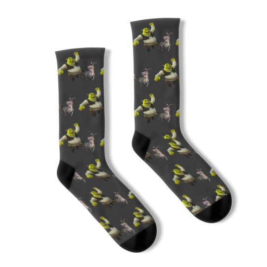 Discover Shrek and donkey Socks