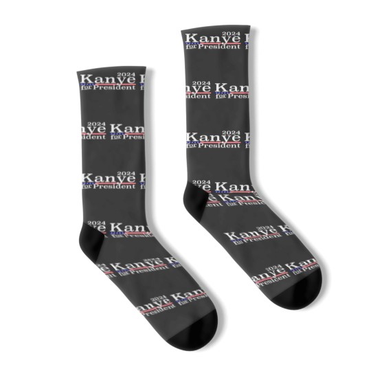 Discover Kanye 2024 For President Socks