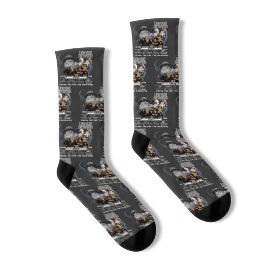 Discover The sharp dressed simple man tour zz top lynyrd skynyrd signatures 2023 Socks