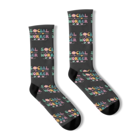 Discover Social Worker Graduation Appreciation Socks