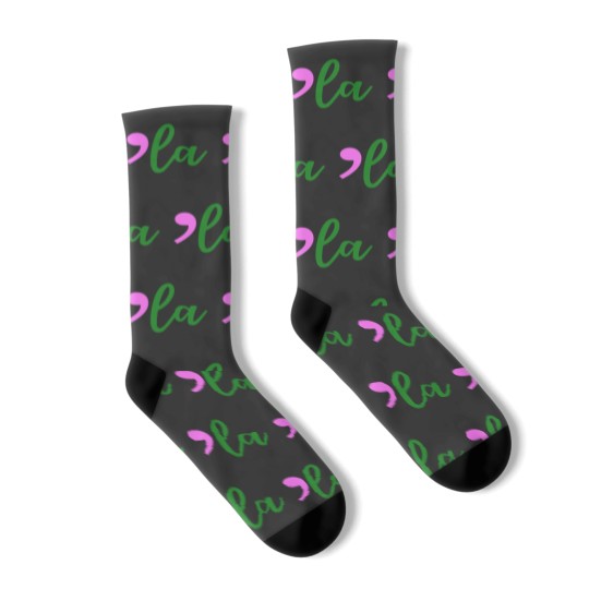 Discover Comma La Socks, Kamala Socks 2024 Election Socks