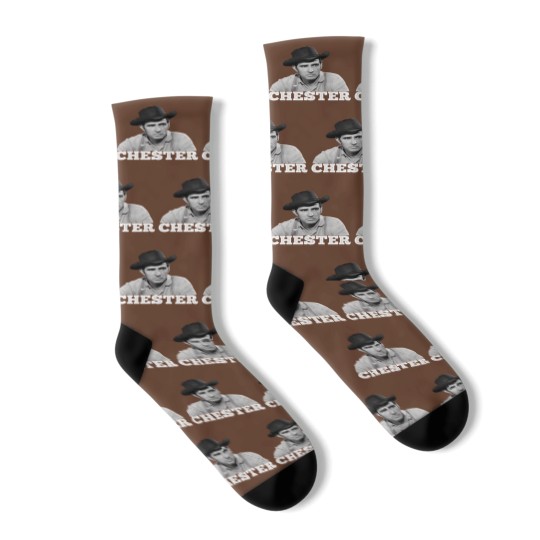 Discover Chester - Gunsmoke - Tv Western Socks