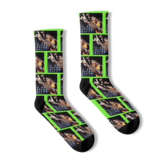 Discover Bruce Lee Pose Socks