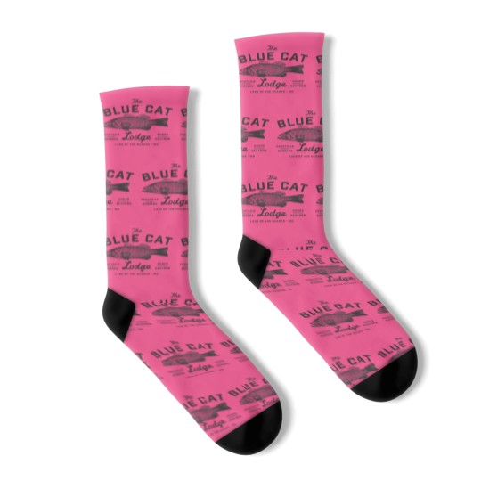 Discover Ozark Blue Cat Lodge Socks Classic Unisex Missouri Socks
