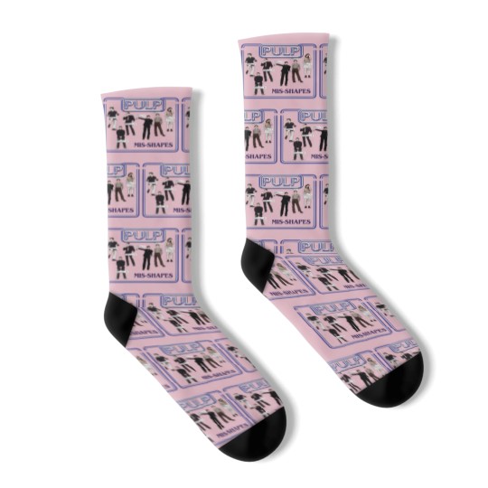 Discover Pulp Mis-shapes Different Class 1995 Indie Pop Rock Socks
