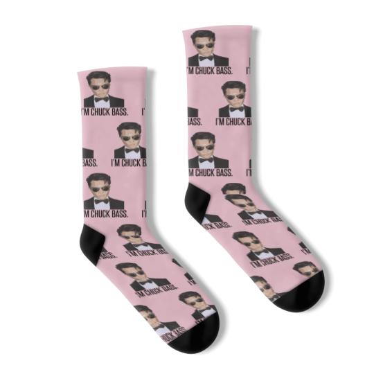 Discover I'm Chuck Bass Short-Sleeve Unisex Socks