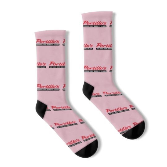 Discover Portillos Restaurant Socks