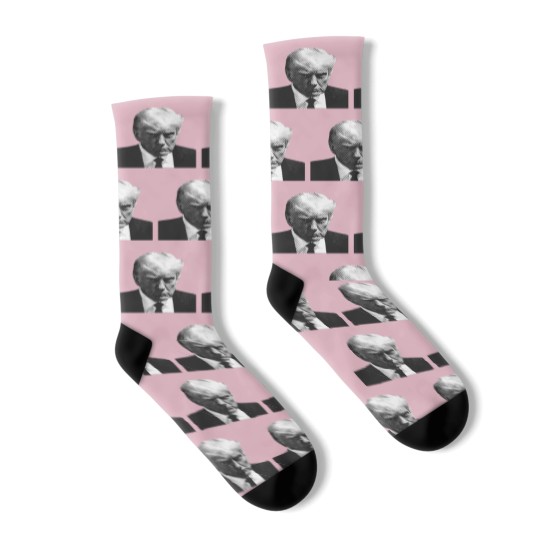 Discover Unisex Ultra Cotton Trump's Mugshot Socks