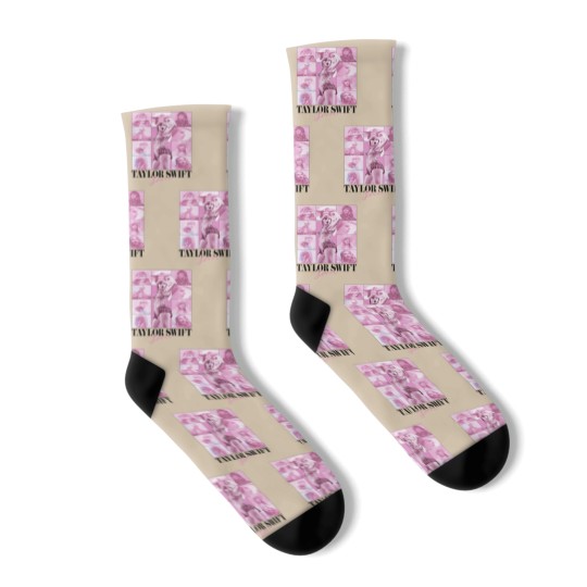 Discover Lover Album Socks - Comfortable and Stylish for Swifties