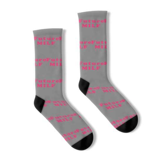 Discover Future MILF Retro Style Socks