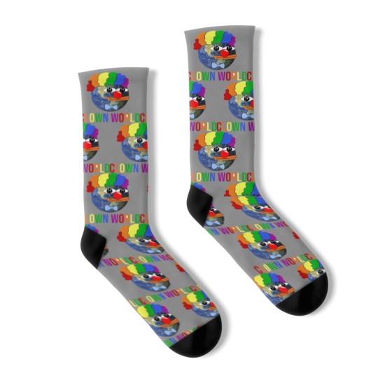 Discover clown world Socks