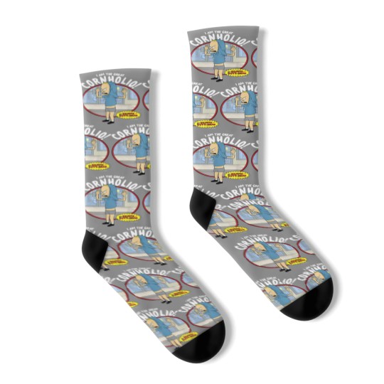 Discover Beavis and Butthead The Great Cornholio Socks